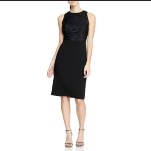 Halston heritage black with Mettalic top dress.4